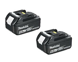 日本正規品！ マキタ 18V6.0AhリチウムイオンバッテリBL1860B 2個セット販売 数量限定