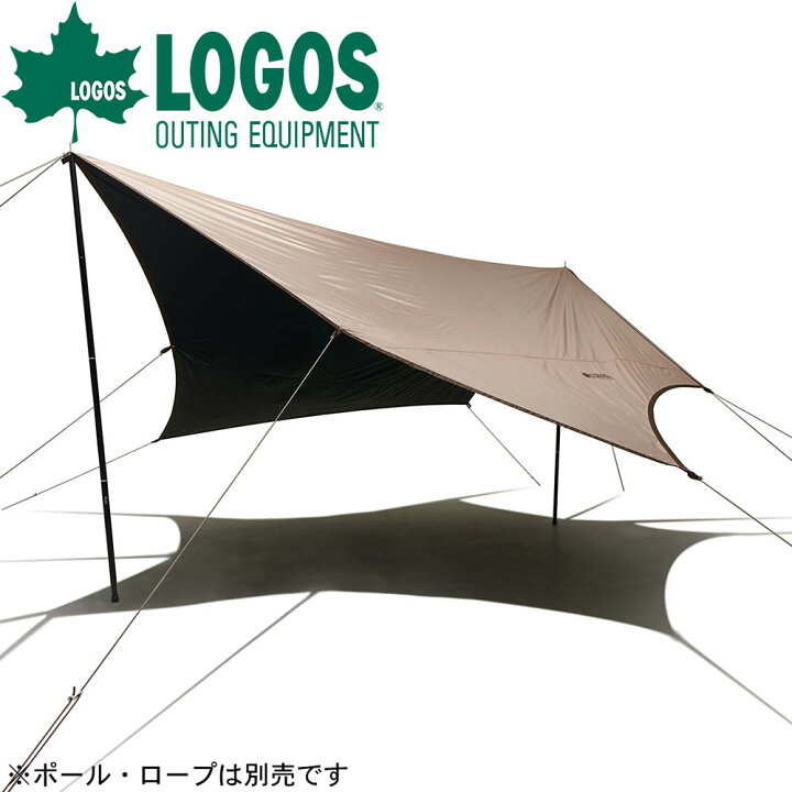 ロゴス LOGOS トラッドソーラー Tepee ブリッジヘキサタープ-BA タープ S-mart logosトラッドソーラードームfitヘキサタープ