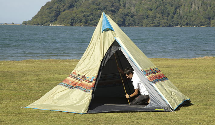 ロゴス LOGOS ナバホ Tepee 400 ワンポールテント ティピーテント テント ファミリー 大型 タープテント タープ 4人 5人用 耐水圧  3000mm キャンプ アウトドア キャンプ用品 アウトドア用品 | S-mart