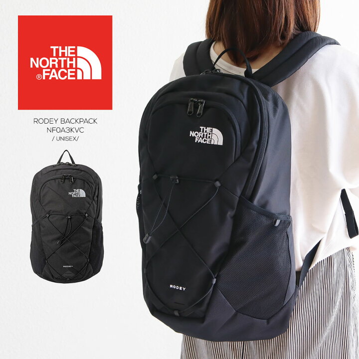 楽天市場 ノースフェイス リュックサック The North Face ロディ Rodey メンズ レディース 27l デイパック バックパック ビジネスバッグ ビジネスリュック Pc収納 大容量 通勤 通学 キャンプ アウトドア バンジーコード 日帰り登山 黒 ブラック Backpack Nf0a3kvc 送料