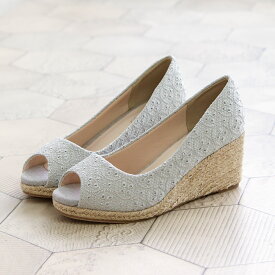 ウェッジサンダル オープントゥ エスパドリーユ ウェッジソール サンダル 痛くない 脱げない 歩きやすい ヒール 厚底 美脚 リゾート 夏 デート レディース サンダル 白 ウエッジ おしゃれ ジュート巻き 1332