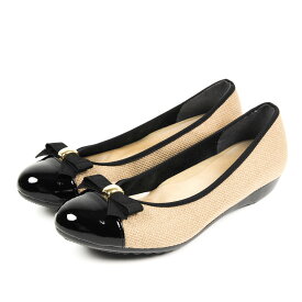 パンプス 痛くない 日本製 婦人靴 ARCH CONTACT アーチコンタクト リボン バレエシューズ フラットシューズ 靴 レディース 歩きやすい 黒 ローヒール コンフォートシューズ 小さいサイズ 大きいサイズ 3cm 39188