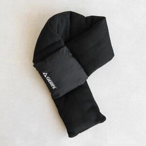 gerry マフラー ファッション雑貨 厚手マフラー ストール ネックウォーマー 秋冬 防寒 あったか アウトドア キャンプ ダウンマフラー 男女兼用 ユニセックス グレー ブラック ジェリー スエッ
