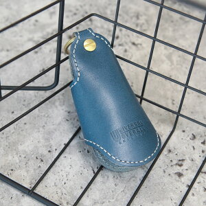 UNIVERSAL OVERALL ユニバーサルオーバーオール 栃木レザー キーケース 3連 キーリング付き 本革 日本製 牛革 天然皮革 ハンドメイド キーチャーム バッグチャーム レザー ギフト 黒 ブラック ブ