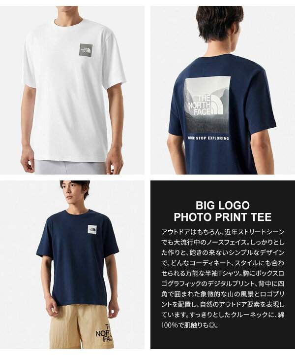 楽天市場】ザノースフェイス Tシャツ 半袖 メンズ ボックスロゴ 