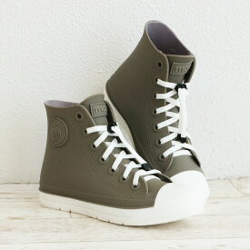 エントリーで全品P10倍＼MAX90%OFF／ モズ moz レインシューズ キッズ ハイカット レインスニーカー ジュニア 子供靴 レインブーツ おしゃれ かわいい 男の子 女の子 ショート 雨靴 梅雨 小学生 通学 長靴 子供 ゴム紐 結ばない 履きやすい 黒 ブラック サックス