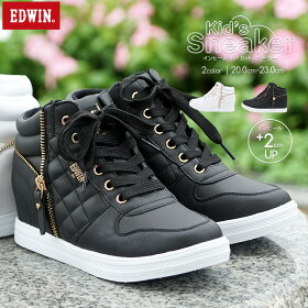 楽天市場 送料無料 Edwin 軽量 ハイカットスニーカー キッズ 楽天市場 送料無料 Edwin 軽量 ハイカットスニーカー キッズ
