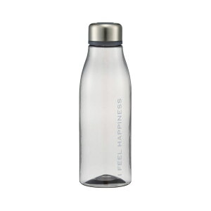 \今だけ10%OFF/ クリアボトル 750ml 水筒 直飲み ブローボトル 中蓋付き プラスチック 水筒 常温 スムージー フレーバーウォーター スポーツ 軽量 かわいい おしゃれ シースルーカラー黒 ブラ