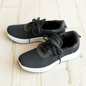 メンズ スニーカー 黒 ハンズフリー 立ったまま履ける 手を使わない ニットスニーカー メッシュ ローカット 紐靴 スリッポン 軽い ジュニア 運動靴 履きやすい 通気性 ウォーキング ジム ス