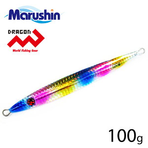 マルシン メタルジグ Four Edge Jaggy キャンディー 100g フック無し フォーエッジ ジャギー ハードルアー ロングジグ オフショア ジギング ルアー 太刀魚 サンマ サワラ ソルトルアー ソルトウォ