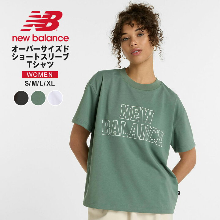 楽天市場】ニューバランス Tシャツ レディース 半袖 夏 綿 コットン 