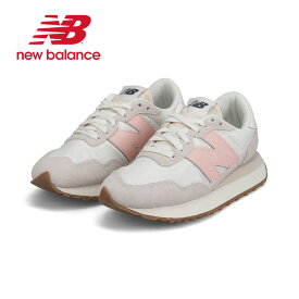ニューバランス WS237 レディース スニーカー シューズ スエード ウォーキング カジュアル スウェット生地 天然皮革 通勤 通学 運動靴 紐靴 厚底 レースアップ ローカット ブランド カジュアル おしゃれ nb new balance ホワイト ピンク GA 237