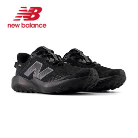 ニューバランス トレイルランニングシューズ レディース 黒 GORETEX ゴアテックス 幅広 2E トレイル ランニング トレラン ハイキング 陸上 ジョギング ジム 運動靴 靴 シューズ 山 紐靴 女性 運動靴 紐靴 new balance ブラック DynaSoft Nitrel v6 GTX WTNTRG B6