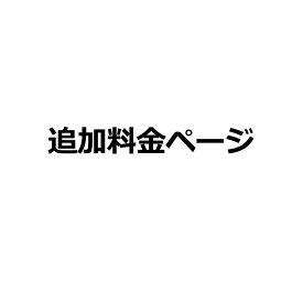 追加料金専用ページ　返送料金　料金のみ