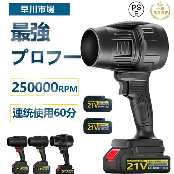 楽天市場】【楽天1位】ブロワー 洗車 充電式ブロワー 強力 ジェット 