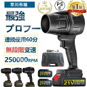 【楽天1位】ブロワー 洗車 充電式ブロワー 強力 ジェットドライブロワー 電動 エアダスター コードレス ブロアー 小型…