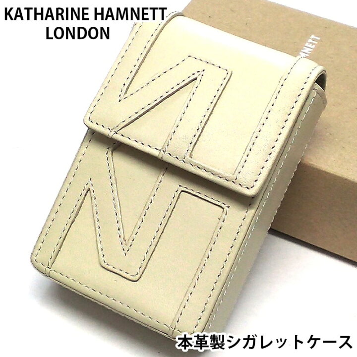 楽天市場】シガレットケース かわいい キャサリンハムネット ベージュ  