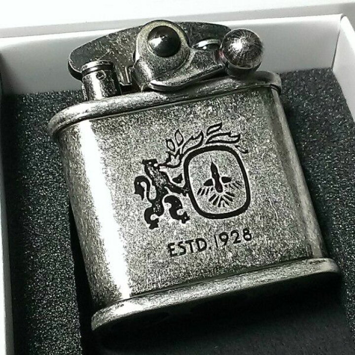 楽天市場】オイルライター Colibri コリブリ アンティークシルバー 