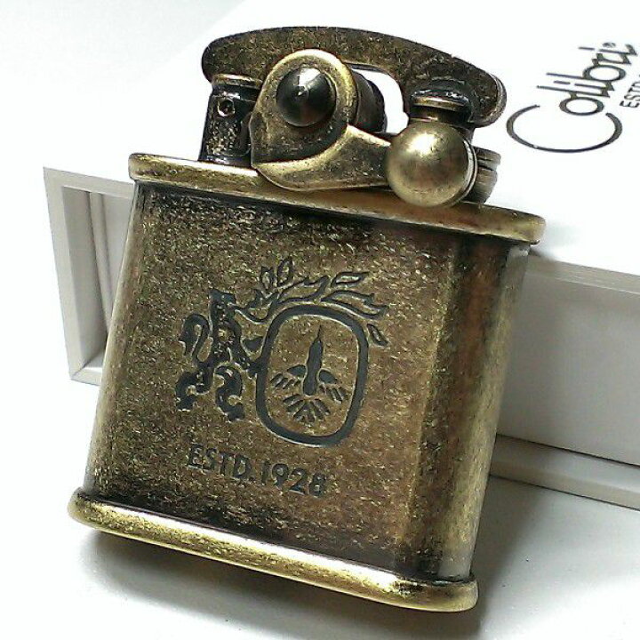楽天市場】オイルライター Colibri コリブリ アンティークゴールド 