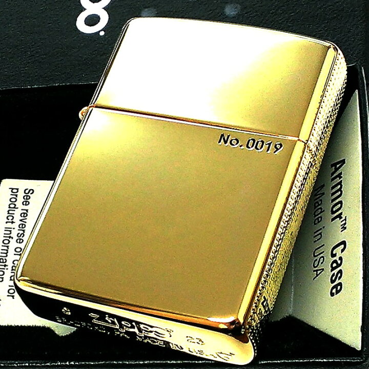 楽天市場】ZIPPO アーマー 限定 3面細密加工 ゴールド 側面ドット 