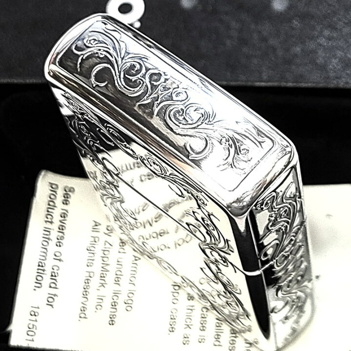 楽天市場】ZIPPO アーマー ジッポ ライター アラベスク 5面彫刻 