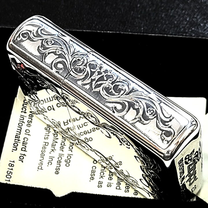 楽天市場】ZIPPO アーマー ジッポ ライター アラベスク 5面彫刻 