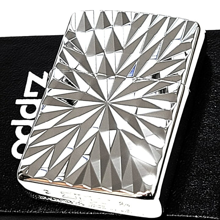 楽天市場】ZIPPO ライター アーマー ダイヤカット 両面加工 ジッポ 