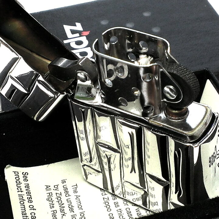 楽天市場】ZIPPO アーマー ジッポ ライター 深彫り彫刻 シルバー 燻し 