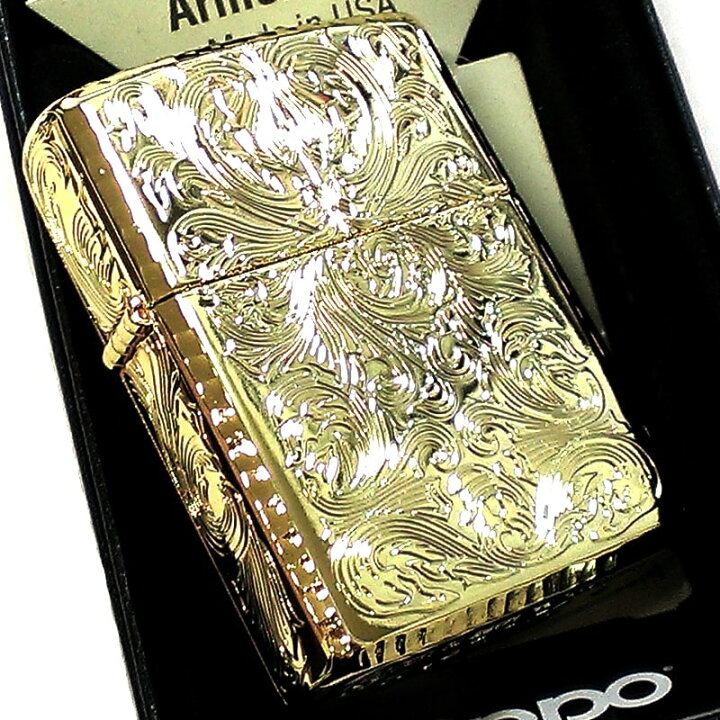 楽天市場】ZIPPO アーマー 5面繊細彫刻 アラベスク ジッポ ライター 