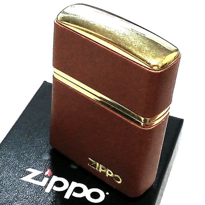 楽天市場】ZIPPO ライター アーマー 革巻き クラシックレザー キャメル 