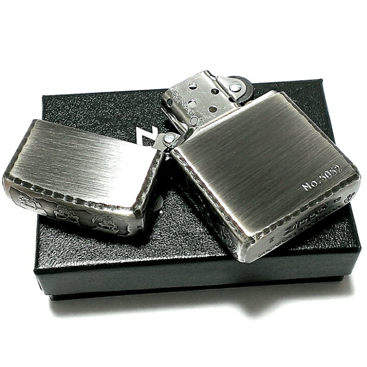 楽天市場】ZIPPO アーマー 限定 3面彫刻 スカル アンティークシルバー 