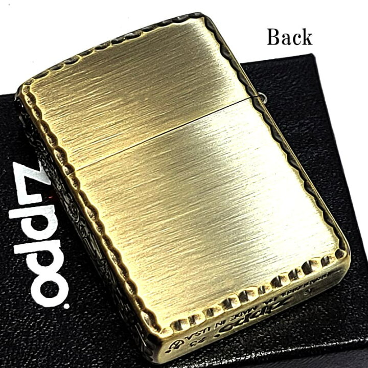 楽天市場】ZIPPO アーマー 限定 3面彫刻 昇鯉 アンティークゴールド 