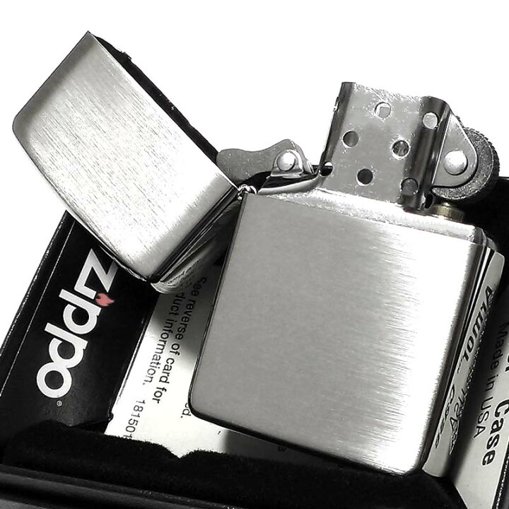 楽天市場】ZIPPO アーマー シルバーサテーナ プラチナプレーティング 