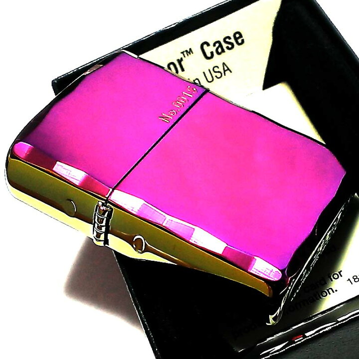 楽天市場】ZIPPO アーマー 限定 シャインレイ 虹色鏡面仕上げ 