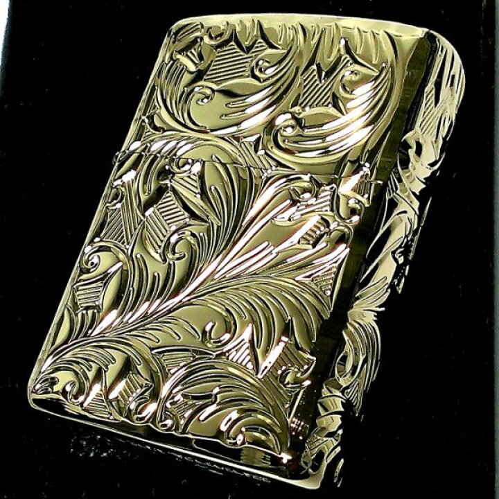楽天市場】ZIPPO アーマー ジッポ ライター 5面立体彫刻 唐草 リーフ 