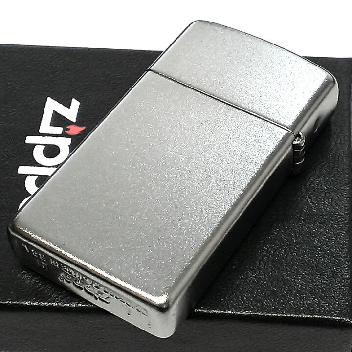 楽天市場】ZIPPO ライター スリム 無地 スタンダード シンプル ジッポ 