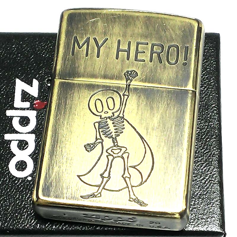 【楽天市場】ZIPPO ライター ユーズドフィニッシュ HERO ジッポ