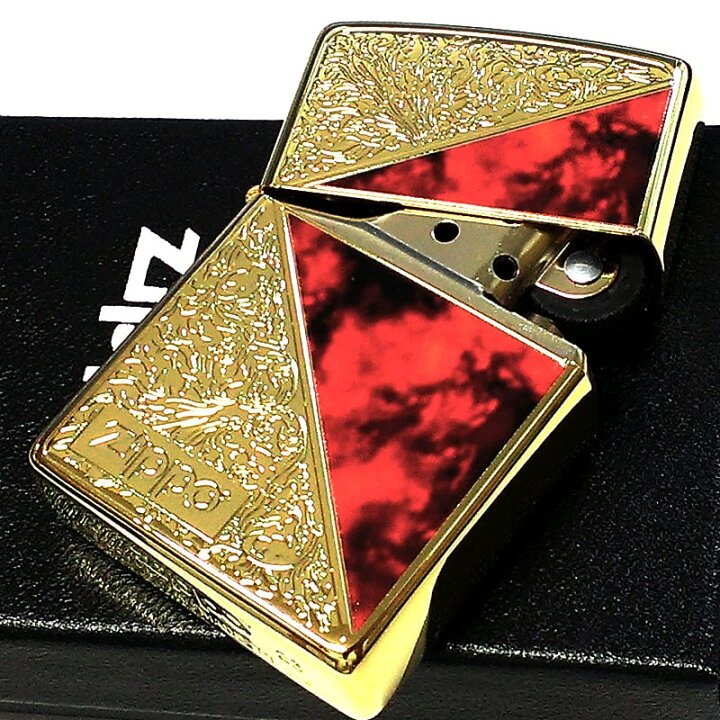 楽天市場】ZIPPO ライター 大理石 おしゃれ レッドマーブル ジッポ 