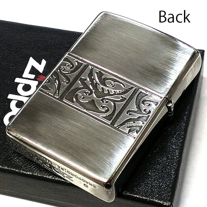 楽天市場】ZIPPO ライター ネイティブアメリカン ジッポ シルバー 両面 