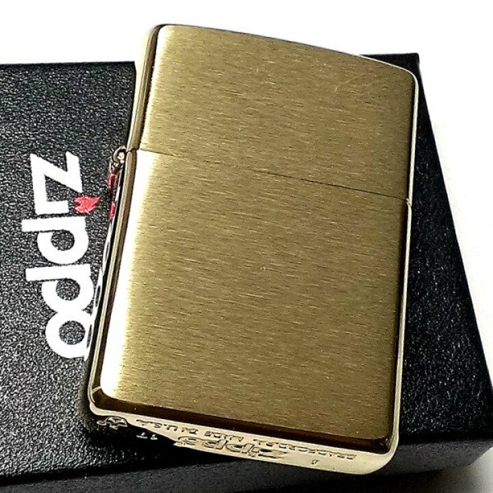 楽天市場】ZIPPO アーマー ジッポ ライター ゴールドサテン ブラス 