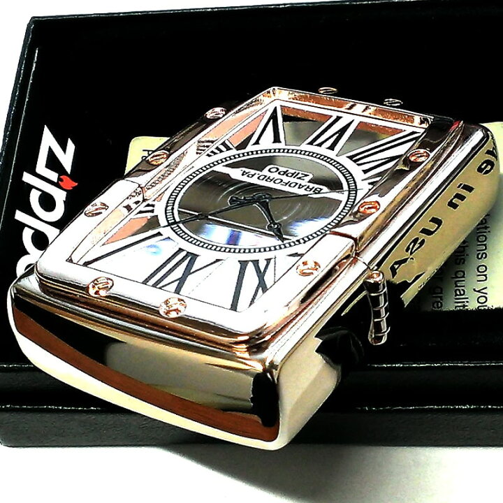 楽天市場】ZIPPO 時計 ジッポ ライター Watch Face スピン加工 ピンク 