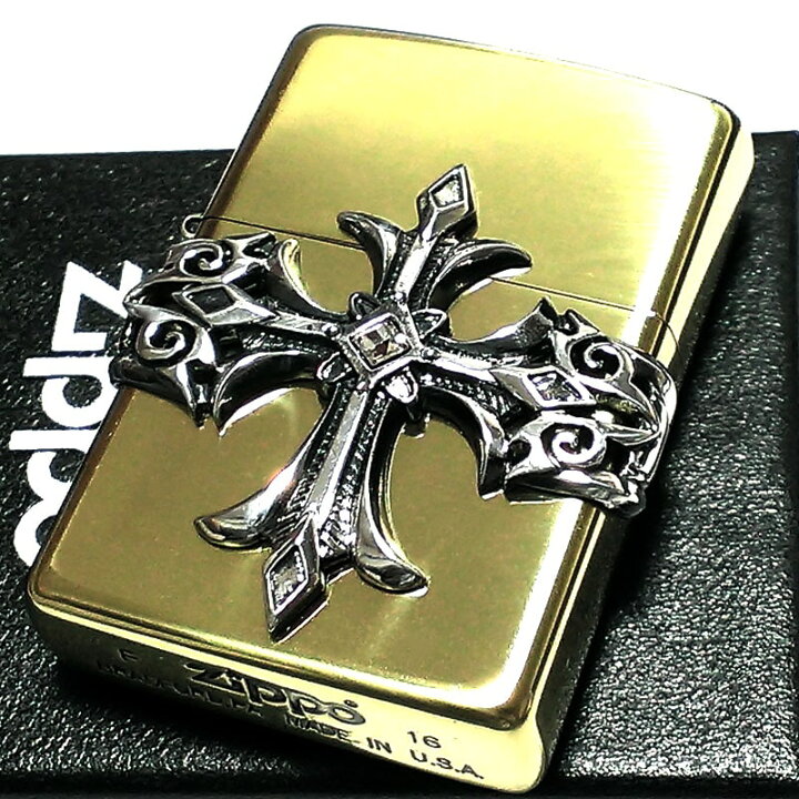 楽天市場】ZIPPO ライター ジッポ ハイエンドクロス スワロフスキー 