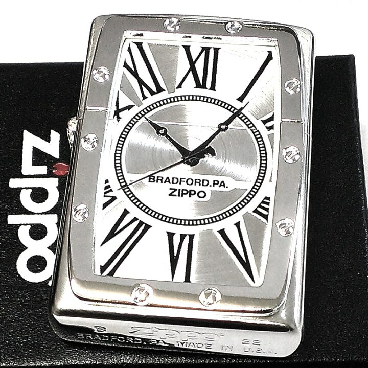 楽天市場】ZIPPO Watch Face 時計 シルバージッポ ライター おしゃれ 
