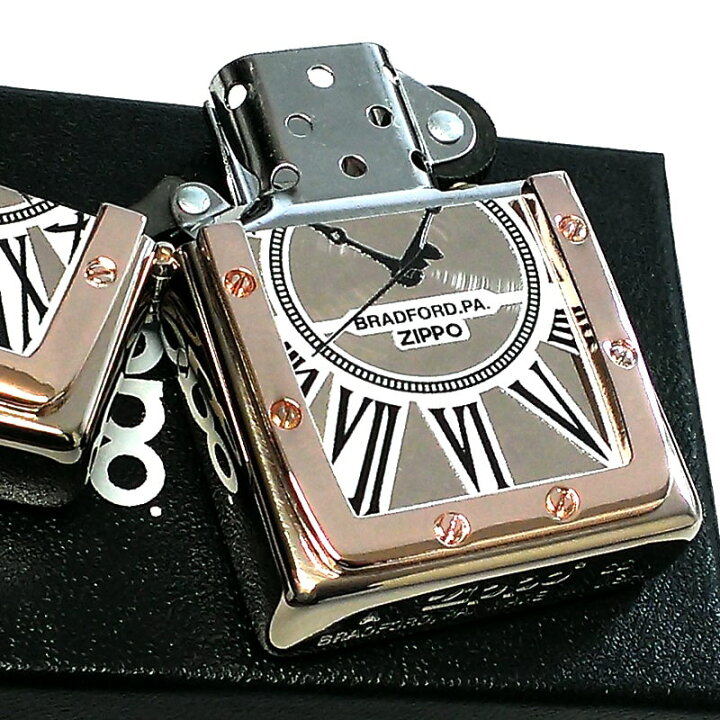 楽天市場】ZIPPO 時計 ジッポ ライター Watch Face スピン加工 ピンク 