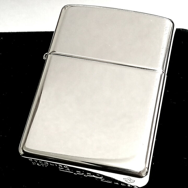 楽天市場】ZIPPO 純銀 スターリングシルバー アーマー ジッポ ライター 