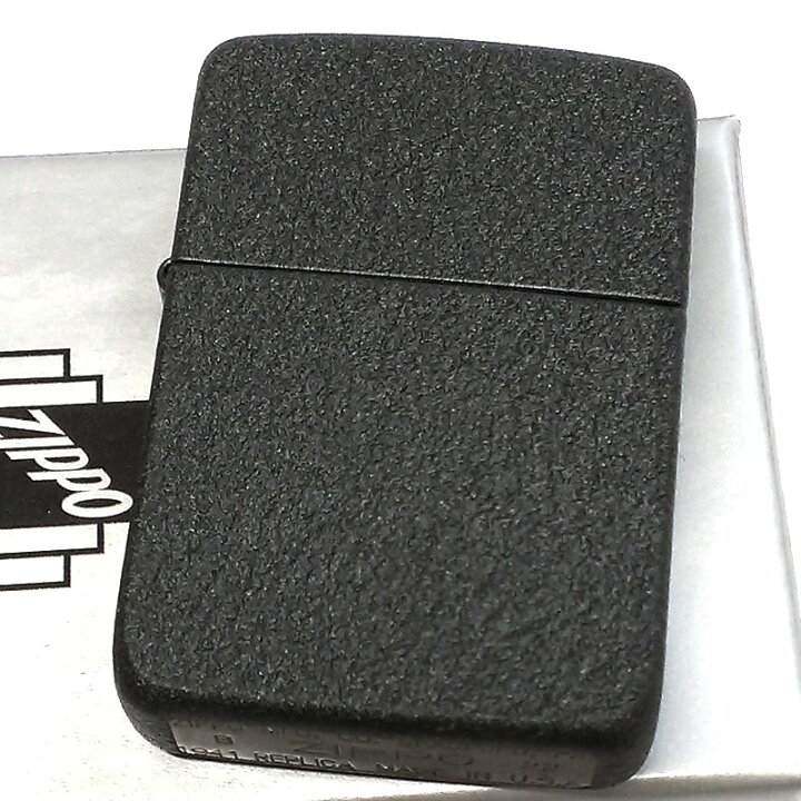 楽天市場】ZIPPO ライター 1941 レプリカ ブラッククラックル ジッポ 