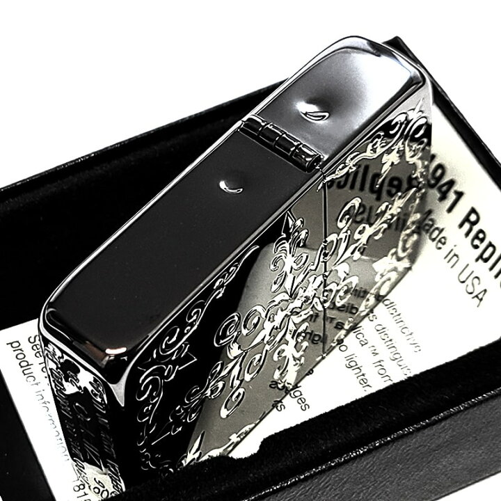 楽天市場】ZIPPO ライター 1941 復刻レプリカ ゴシックアラベスク 
