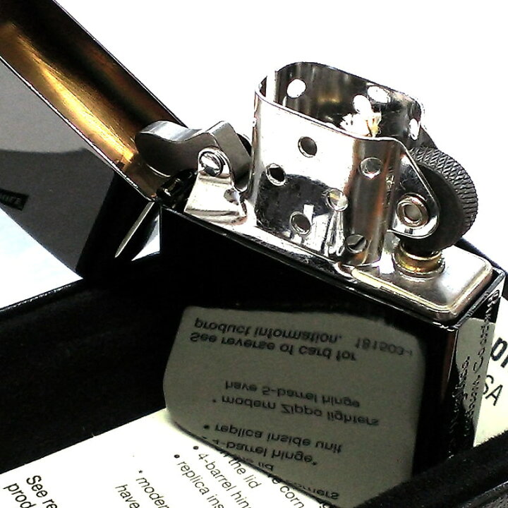 楽天市場】ZIPPO 1941復刻モデル N8 ブラックチタン ジッポ ライター 
