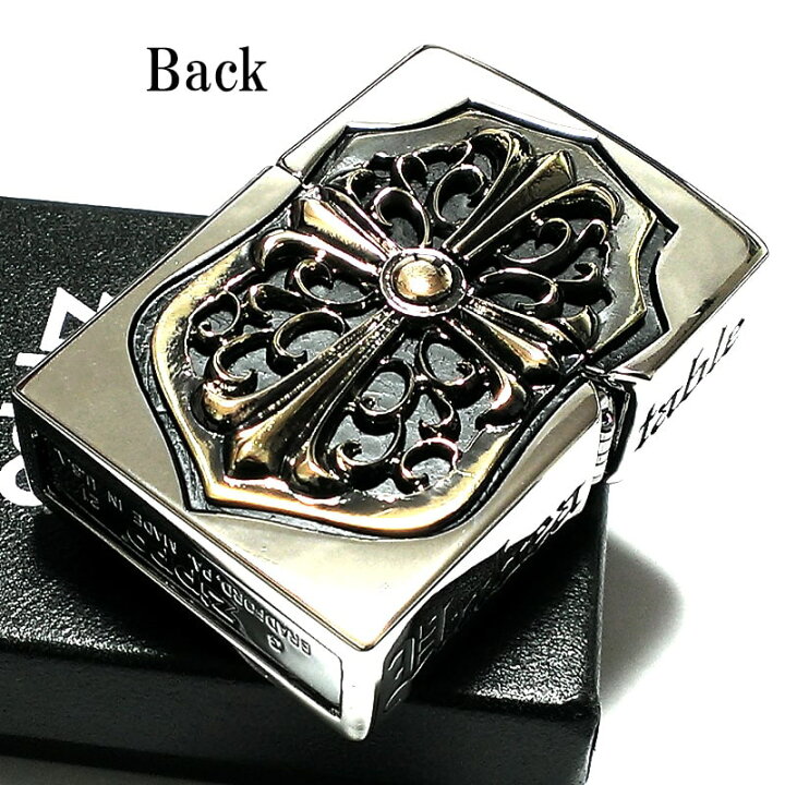 楽天市場】ZIPPO メタルジャケット 超重厚 ジッポ ライター クロス 