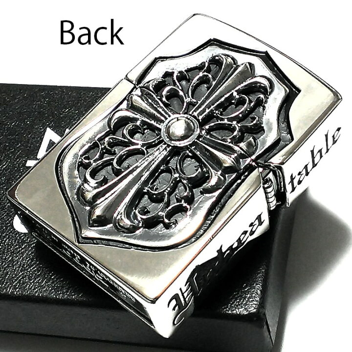 楽天市場】ZIPPO メタルジャケット 超重厚 ジッポ ライター クロス 